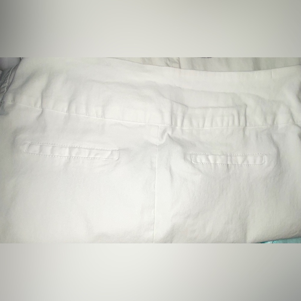 Lulu-B Women's Straight Skirt in White Size 6 stretchy Preowned comfy - Picture 13 of 13